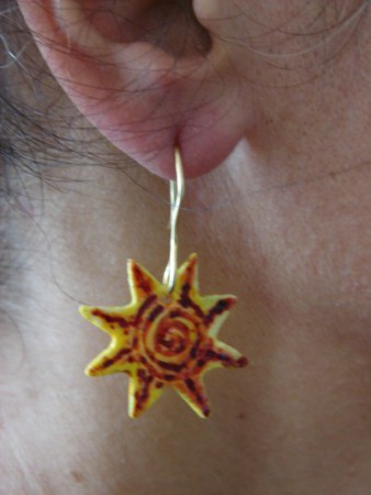 Pintura original Casca de ovo de Avestruz Tinta de vidro e outras Preço - 10 €